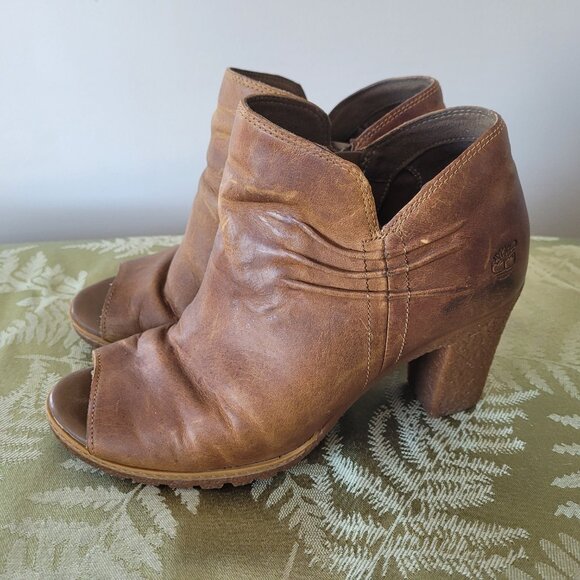 Timberland Peeptoe Ankle Bootie - Picture 4 of 8